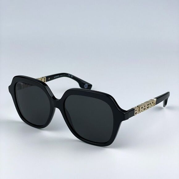 SALE! NEW Burberry BE4389 Joni 300187  Black Dark Grey Square Women Sunglasses main image 4